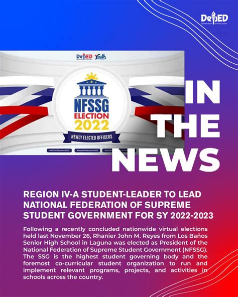 Division Federation of Supreme Student Government.